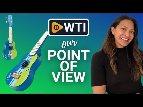 Hape Kid's Wooden Toy Ukulele - WTI product video review