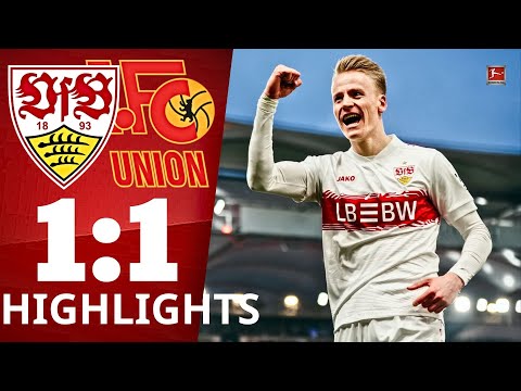 VfB Stuttgart - FC Union Berlin | 1:1 | Highlights | Bundesliga, 18. Spieltag 2025/26