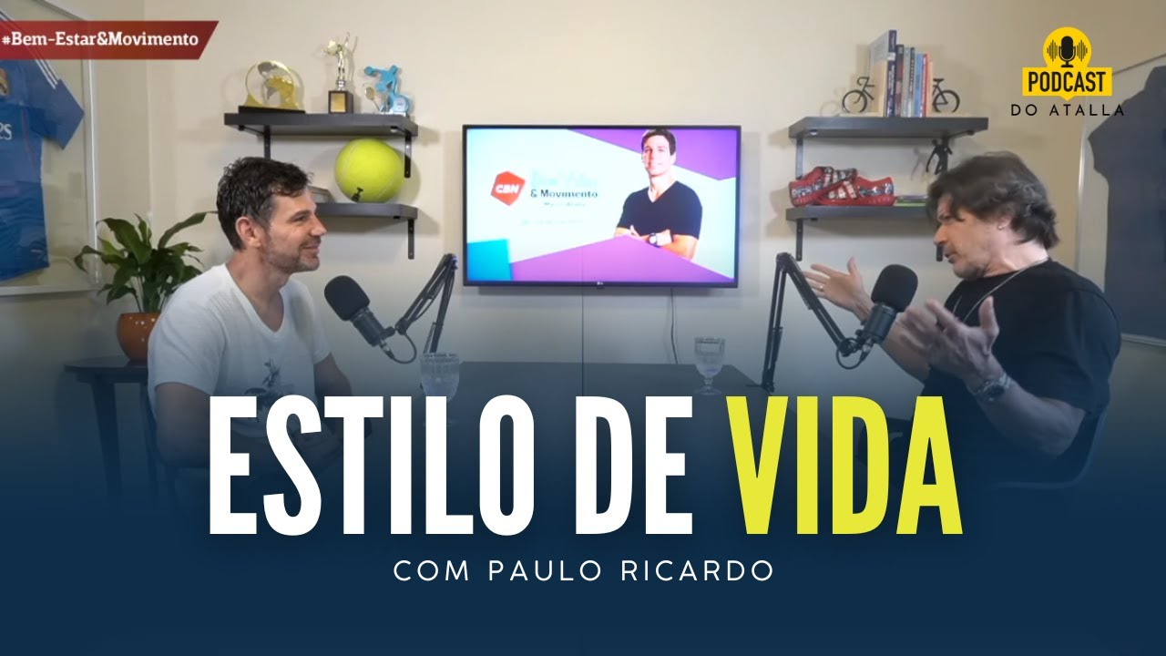 Papo sobre ESTILO DE VIDA com Paulo Ricardo, do RPM | MARCIO ATALLA