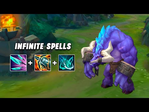 this AD alistar build is like urf...