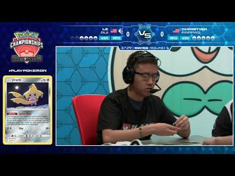 Swiss R5 LE Bui Vs Christian Pappas 2019 Pokémon North American International Championships