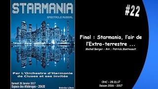 #22 - Final : Starmania, l&#39;air de l&#39;Extra-terrestre - Michel Berger / Arr. Patrick Montessuit