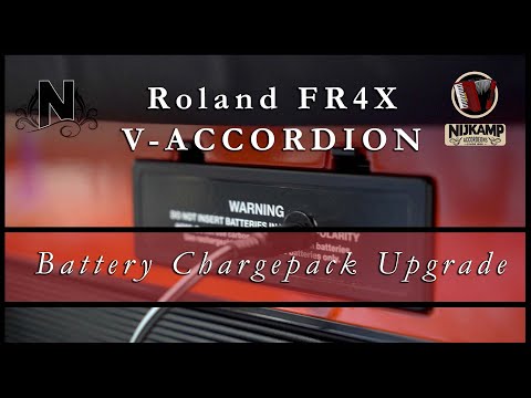 Trafik Legitimationsoplysninger Meander Chargepack for Roland FR-3X/4X V-Accordion models | Reverb