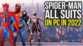 Spider Man Remastered PC All Suits & Impressions (Spiderman PC)