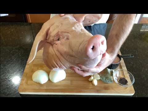 Pig Head Tacos Pig head recipe, pig head #tiktok @luisitoreychef