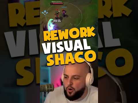 😱 REWORK VISUAL SHACO!! #shorts #lol
