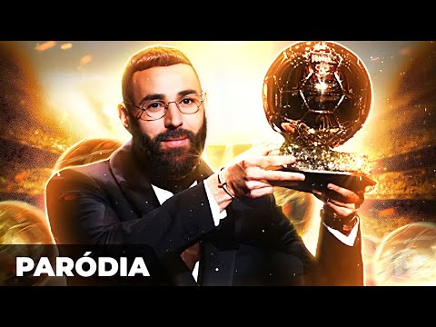 ♫ BENZEMA BOLA DE OURO 2022 | Paródia Amor e Fé - Hungria