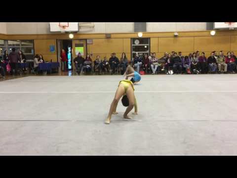 Angelina - rhythmic gymnastics competition