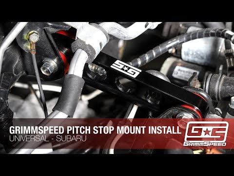 GrimmSpeed Pitch Stop Mount Install - Universal Subaru