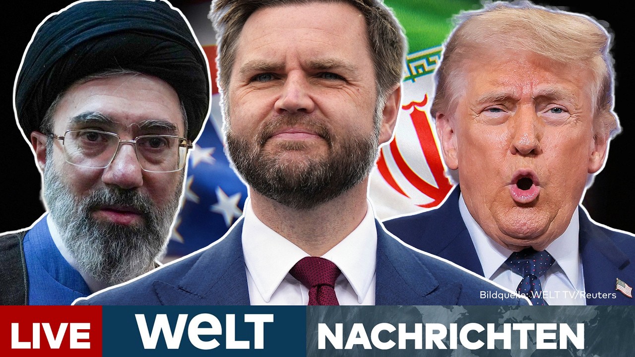 IRAN-KRIEG: JD Vance ringt um Frieden mit Mullahs ‒ doch Trump wohl unzufrieden | WELT LIVESTREAM