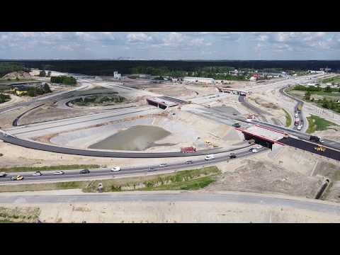 BUDOWA TRASY S17 WWA-LUB - WĘZEŁ LUBELSKA (MAJDAN) stan na 04.06.2020!