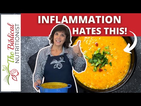 No More Inflammation! The Best Anti Inflammatory Soup | Antioxidant-Rich
