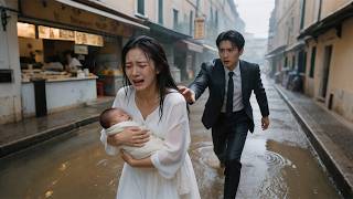 妻子懷孕，丈夫一家人聽信綠茶將她趕出家門！怎料六年後他意外撞見妻子，看見她帶著孩子的那一刻，瞬間明白自己錯了！跪求妻子原諒#drama  #shortfilm #霸總 #灰姑娘