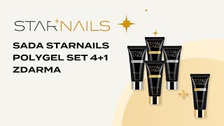 Sada STARNAILS Polygel Set 4+1 zdarma