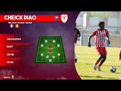 Cheick Diao - AS Cannes - U19 National - 2022/2023