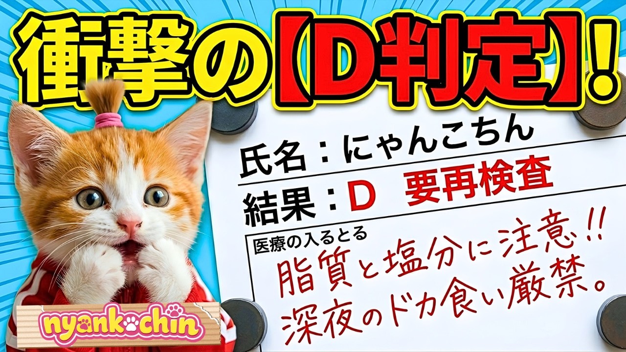 【衝撃のD判定】野菜を買うお金がない…絶望した金欠子猫が手を出した「謎の単発バイト」AI猫にゃんこちん