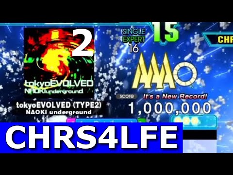 tokyoEVOLVED TYPE2 (ESP-16) MFC 1,000,000 World Record [DDR A20+]