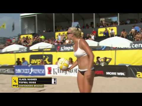 Claes/Hughes vs. Fopma/Ross, 2015 AVP New York Women's Open Contenders Final