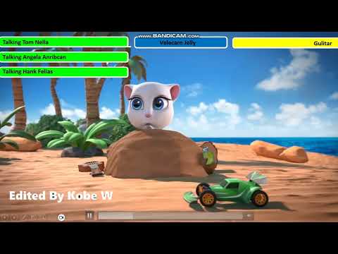 Talking Tom Shorts 40 - Quiet, Please! Healthbars in (Edited By @KobeW2001)