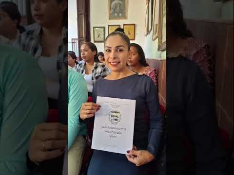 Concejo Municipal de Paz Castillo juramentó a Síndica Adjunta abogada Helen Bolívar.
