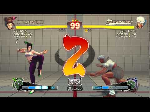 USFIV~ Elena (galtu111111) vs.  Juri (cybo0715) HD