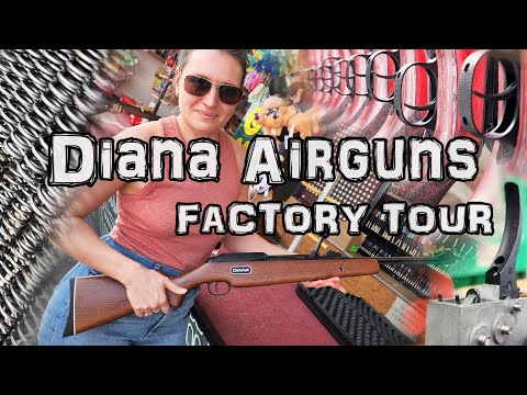 Diana Airguns FACTORY TOUR!! - Pellet Gun & Air Rifle Manufacturing - German Sport Guns/GSG Firearms