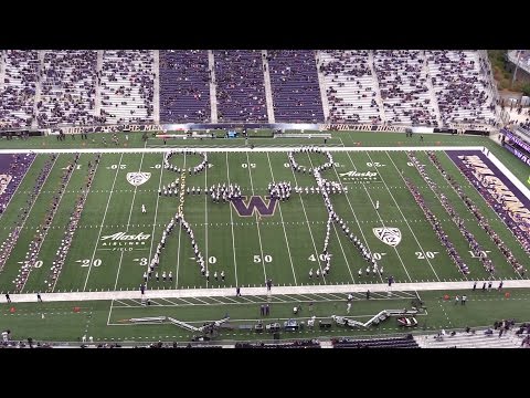 Husky Marching Band | Washington vs Portland State | Halftime - Rocky (09.17.16)