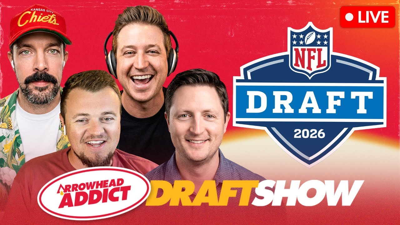 LIVE: Chiefs on the Clock! 2026 NFL Draft Reaction Show (Picks 9 & 29)