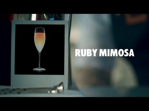 RUBY MIMOSA DRINK RECIPE - HOW TO MIX