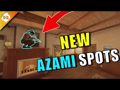 *NEW* Azami Spots + Spawnpeeks and More! - Rainbow Six : Siege