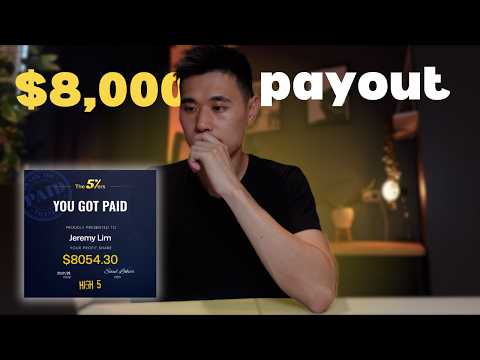 $8,054 5ers Payout | My Experience with 5ers Withdrawal