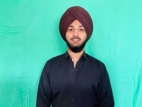 Tamanpreet Singh Introduction video 