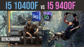 Video thumbnail for intel i5 10400f vs intel i5 9400f test in 8 games by Benchmark Tests