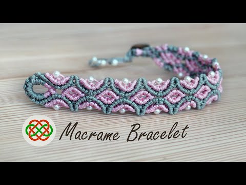 Spiral Macrame Patterns DIY Macrame Spiral Bracelets
