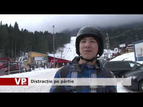 Distracție pe pârtie