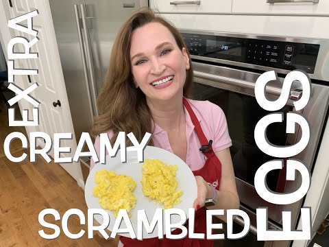 Extra Creamy Scrambled Eggs! Should You Add Starch? Side-By-Side Comparison. Battle Of The Eggs!