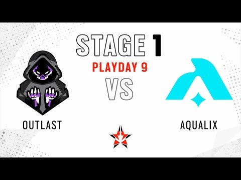Outlast vs Aqualix // NA Challenger League - Stage 1 - Playday 9