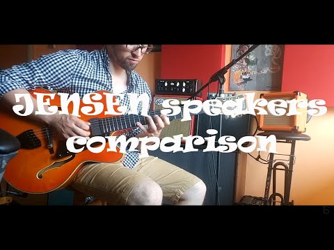 DV MARK Micro 50 - 3 JENSEN speakers comparison