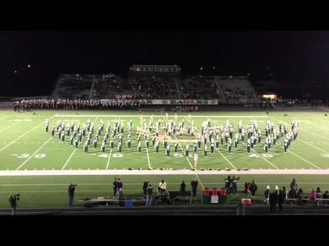 GlenOak Marching Band 2015 Escape (Pina Colada Song)