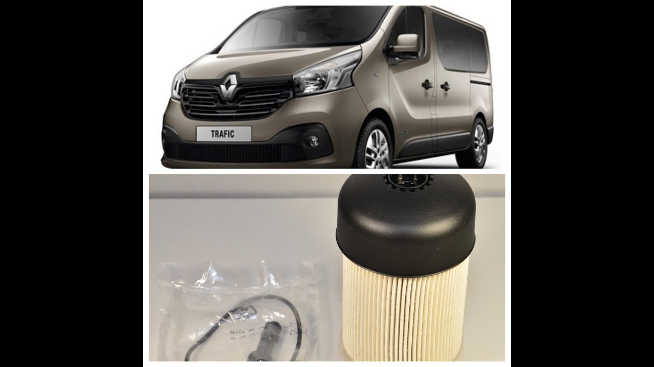 Как заменить топливный фильтр на Renault Trafic III, Opel Vivaro B, Nissan NV300