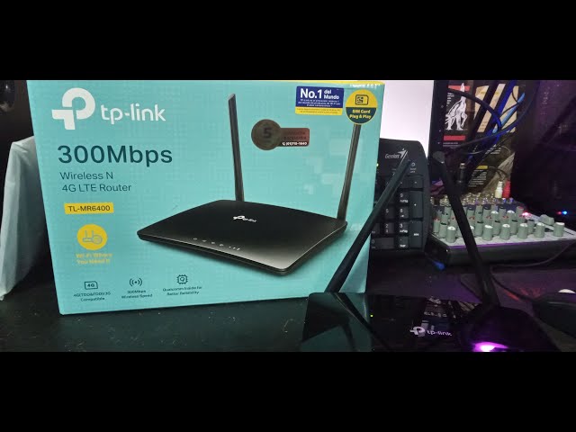Vídeo relacionado con TP-Link TL-MR110 - Router 4G LTE SIM, WiFi 4 300 Mbps, 2 Puertos Ethernet