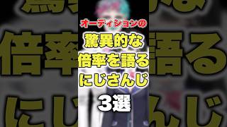 【にじさんじ】オーディションの脅威的な倍率を語るにじさんじ #にじさんじ切り抜き #にじさんじ #月ノ美兎