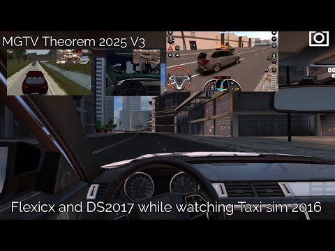 Flexicx and Driving School 2017 while watching Taxi sim 2016(for Spectra GT)(MGTV Theory Gameplay) - YouTube