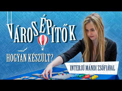 Hogyan készült a Városépítők? | Interjú a szerzővel, Mándi Zsófiával ️ - Gémklub