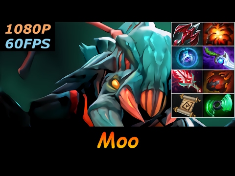 Dota 2 coL.Moo Weaver Pro Top MMR 28 Kills Ranked Full Gameplay