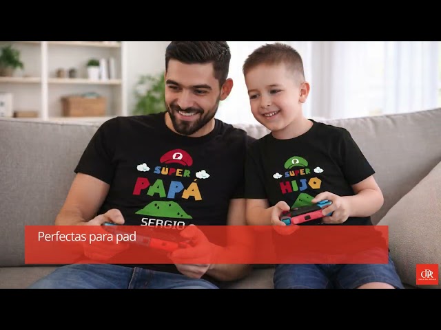 Vídeo relacionado con CustomSolo Camiseta Personalizada con Foto y Texto, Camisetas Personalizadas Unisex de Doble Cara para Hombre y Mujer, Regalos Personalizados, Cumpleaños, Familia, Logotipo Empresarial, 100% Algodón