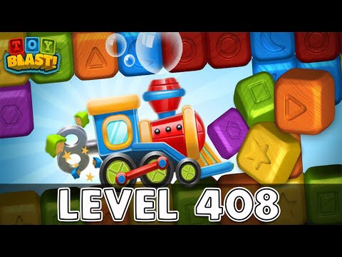 Toy Blast Level 408 | (No Boosters)