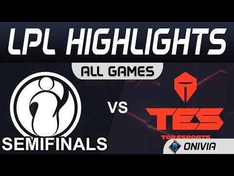 IG vs TES ALL GAMES Highlights Semifinals LPL Spring Playoffs 2020 Invictus Gaming vs TopEsports LPL