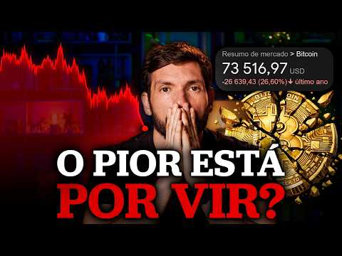 BITCOIN EM QUEDA LIVRE | O que não estão falando sobre a queda do bitcoin?