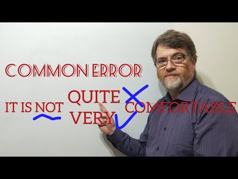 英語講師Nick P Lesson (378) Don't use "Quite" in Negative Sentences (English Tutor Nick P Lesson (378) Don't Use "Quite" in Negative Sentences)
